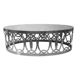 Infinity Coffee Table- Chrome