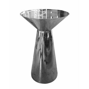 Martini Cocktail Table- Chrome 41 in H