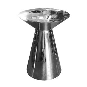 Martini Side Table- Chrome 31in H
