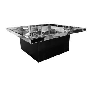72in x 72in Plexiglass Mirror Top Table