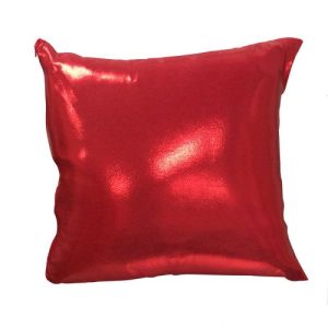 Shimmer Pillow- Red