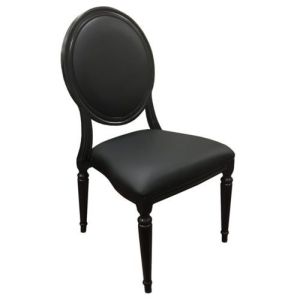 “Pop” Louis Chair- Black
