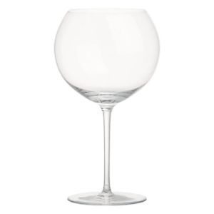 Red Burgundy Wine Glass