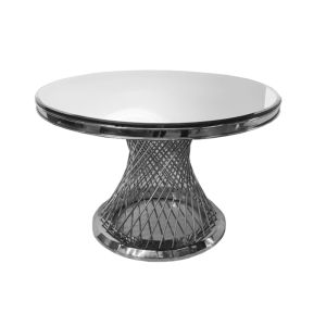 Washington Chrome 48in Round Table