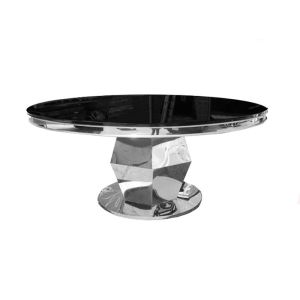72in Washington Round Table- Chrome