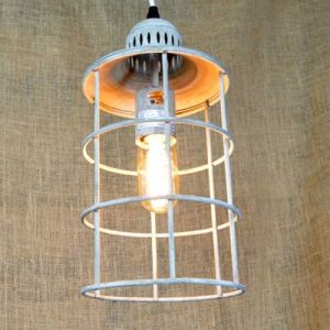 Rustic Wire Lamp