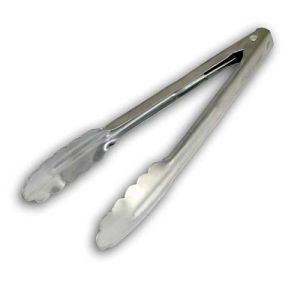 Stainless Steel Scalloped Tongs