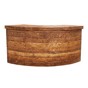 Rustic Serpentine Bar