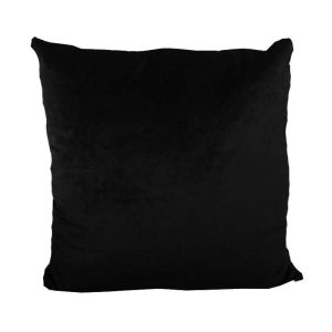 Velvet Pillow- Black