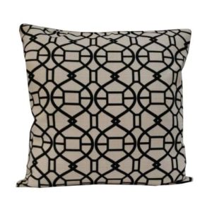 Vintage Pillow- Black & White