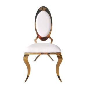 Washington Oval Back Chair- Gold
