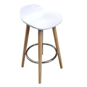White Modern Barstool