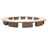 27ft-Raw-Wood-Round-Table