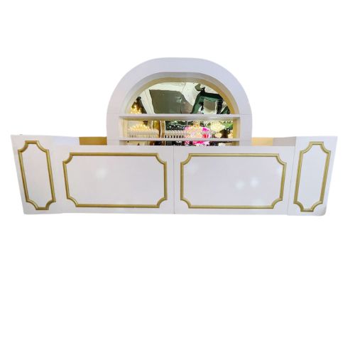 12ft BW White & Gold Bar