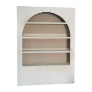 Arc Bar Back – Ivory & Tan