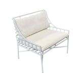 Sunset White Arm Chair 2