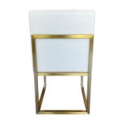 Thelma Brushed Gold Chair