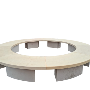 Raw Wood Round Table 20ft