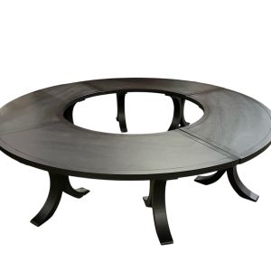 Aspen Black Serpentine Table - 4pc Set