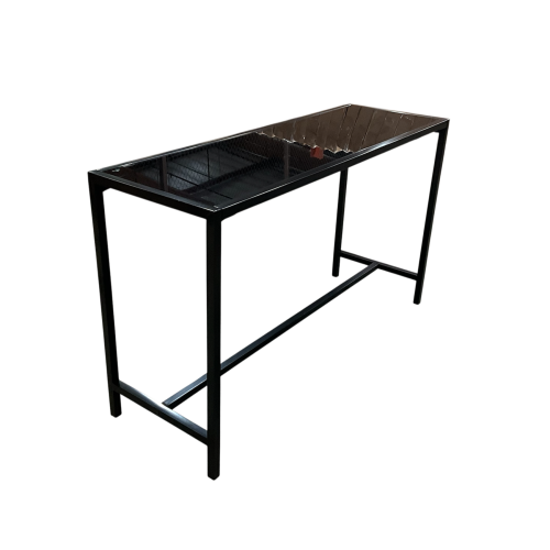 Brooklyn Communal Table Black w/Black Top