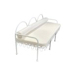 Clove White 7ft Sofa